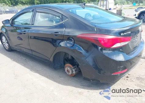 2015 Hyundai Elantra Se из США, поврежденный, VIN KMHDH4AE3FU231984